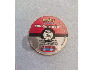 Charmandar Fantasia Pokémon Pog