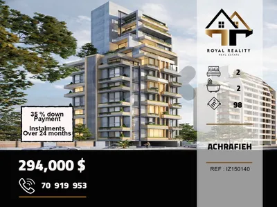 under construction apartments for sale in achrafieh beirut شقق قيد الانشاء