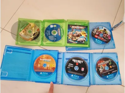 PS4 and Xbox games for exchange to Logitech G29/920
