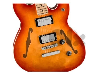 Fender Squier Affinity Starcaster Deluxe Semi-Hollow Electric Guitar