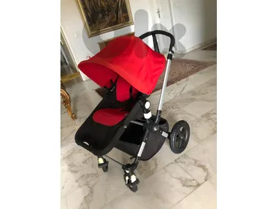 Bugaboo Cameleon 3 - Red/Black | Excellent Condition + Travel Bag