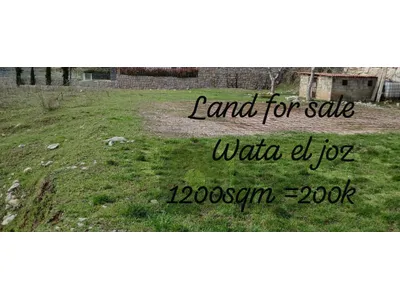 Land for sale in wata l joz, Keserouan