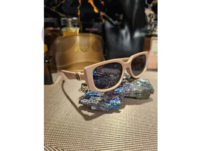 beige Gucci Women's GG159 sunglasses