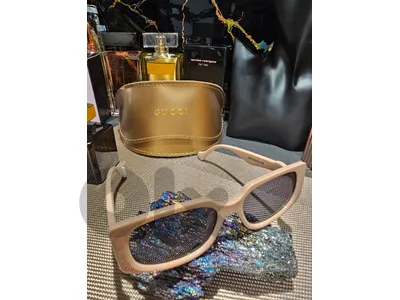 beige Gucci Women's GG159 sunglasses