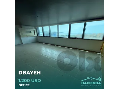 Sea VIew Office For Rent In Dbayeh Highway