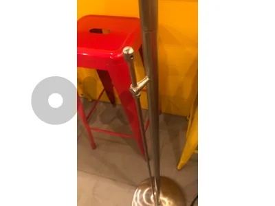 vintage chrome floor lamp like new, 140$