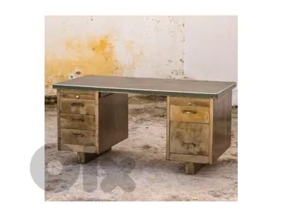 french engineers industrial desk