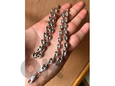 سنسال فضه 925 ايطالي الوزن 30غرام مشغول