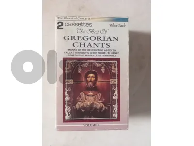 The Best Of Gregorian Chants 2 cassettes set