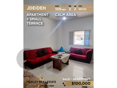 Apartment for sale in Jdeideh ND123 شقة  للبيع في الجديدة