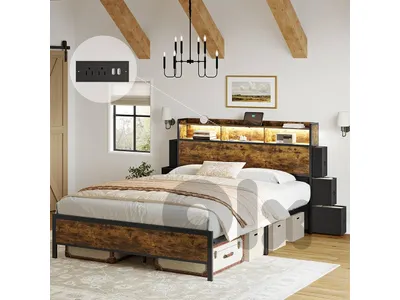 HAUSOURCE Queen Bed Frame