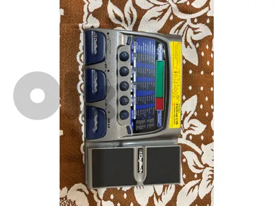 Digitech pedal electric guitar amp drums