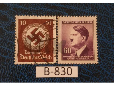 Germany Reich Nazi Hitler WWII stamps Lot # B-830