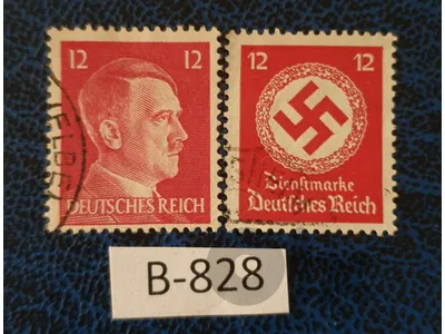 Germany Reich Nazi Hitler WWII stamps Lot # B-828