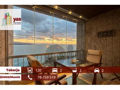 Tabarja 120m2 | Seasonal Rent | Panoramic Sea View | Luxury | RA/IV