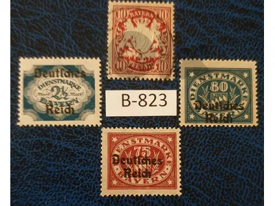 Germany Reich Nazi Hitler WWII stamps Lot # B-823
