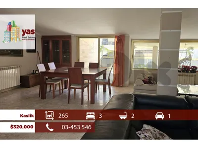 Kaslik 265m2 | High End | Calm Street | Panoramic View | EH/HDA