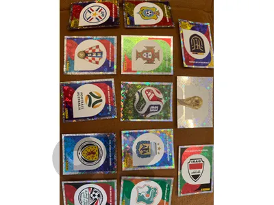 Panini FIFA World Cup 2026 Team Emblems/Badges - Official WC Ball and FWC 5