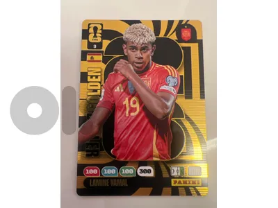Lamine Yamal Golden Baller Panini Adrenalyn XL World Cup 2026