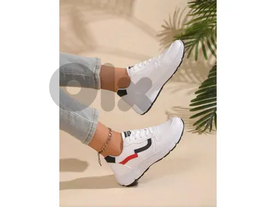 New Woman Casual & Comfortable White Sneakers