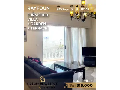 Villa for rent in Rayfoun RK306 فيلا  للإيجار في ريفون