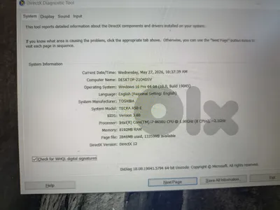 toshiba laptop