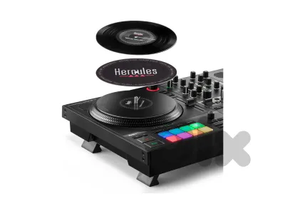 Hercules DJControl Inpulse T7 – 2-Deck Motorized DJ Controller with ST