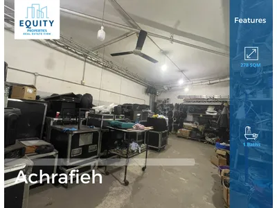 278 SQM Warehouse/Depot For Sale In Achrafieh Prime Location #JD42949