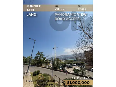 Land for sale in Jounieh RK309 أرض للبيع في جونيه