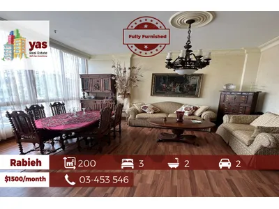 Rabieh 200m2 | Fully Furnished | Decorated | Prime Area | EW/JO