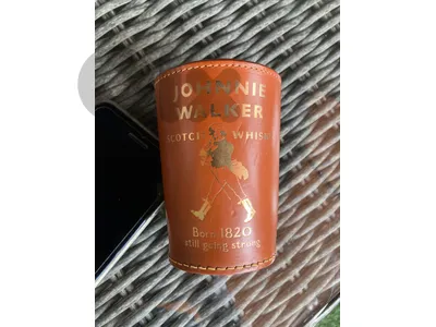 Johnnie Walker Vintage Leather Dice Cup
