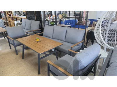 Set aluminium 5 seats  طقم الومينيوم ٥ مقاعد