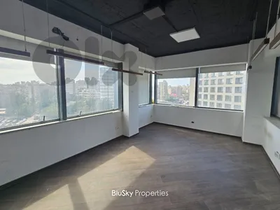 Office with City View For RENT In Furn El Chebbak مكتب للإيجار #JG