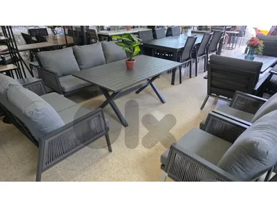 طقم الومينيوم حبال٧ مقاعد   set alumium 7 seats