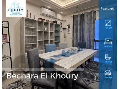 Furnished 170 SQM Apartment For Sale In Bechara El Khoury #RH435218
