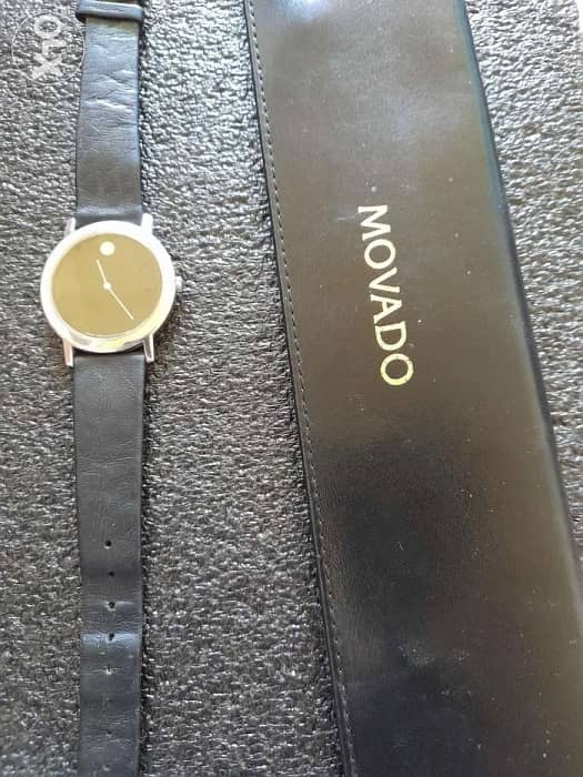 Ladies Movado watch with case 0