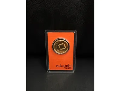 Gold Valcambi Suisse Ounse 20 Gr Circle Limited Special Edition