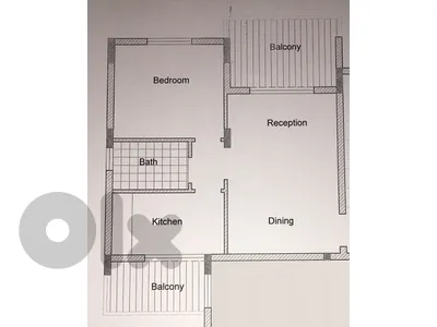 Apartment for sale in Bchelli - 66 m2