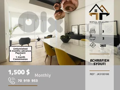 apartments for rent in achrafieh sioufi beirut شقق للايجار في الاشرفية بيروت