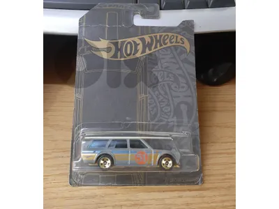 Hot Wheels (51st Anniversary) Datsun 510 wagon diecast car model 1;64