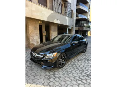 Mercedes C 300 AMG-line NP 2018 black on black (clean carfax)