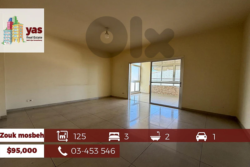 Zouk Mosbeh 125m2 | Well Maintained | Prime Location | Catch | EH/RH