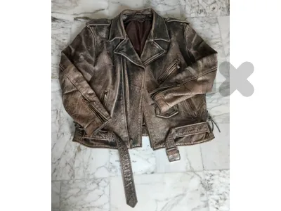 Super Heavy Biker Leather Jacket