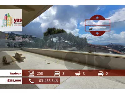 Reyfoun 250m2 | New Duplex | Prime Location | Private Street | DA