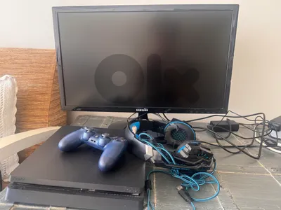 👉 🎮 PS4 Slim + Monitor + Accessories – Ready to Play