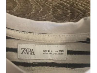 Zara stripted t-shirt