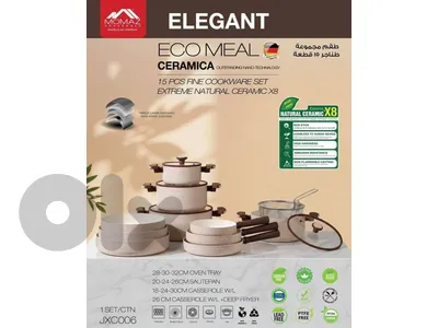 طقم جرانيت سيراميك صحي 15 قطعة من MOMAZ