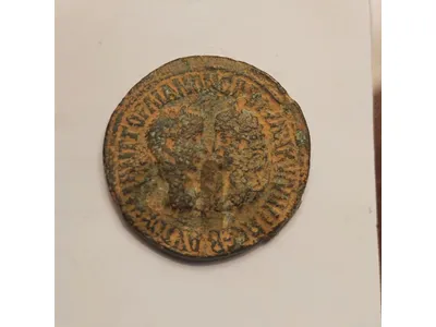 Roman Coin Emperor Gordian III, with Tranquillina. AD 238-244. Æ Mesopotamia mint Struck AD 243-244.