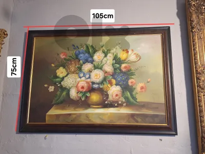oil painting on canvas