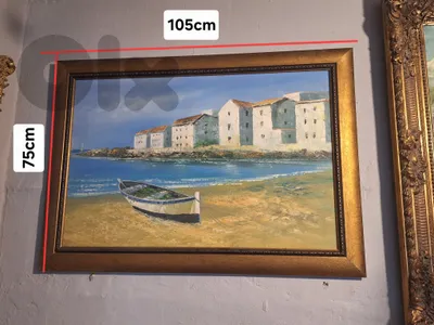 oil painting on canvas